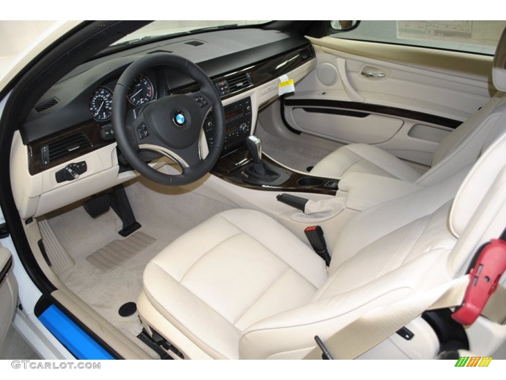 2013 3 Series 328i Convertible - Alpine White / Oyster photo #3