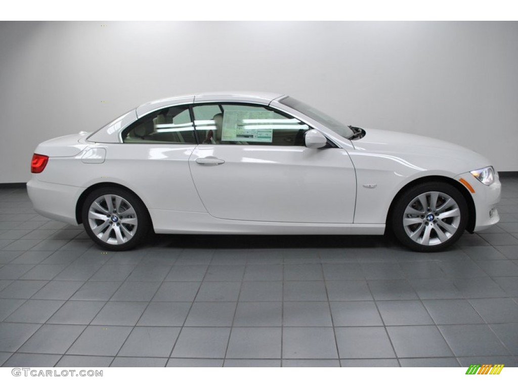 2013 3 Series 328i Convertible - Alpine White / Oyster photo #6