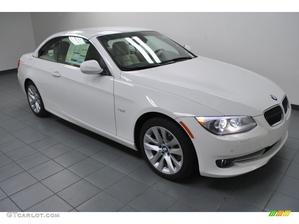 2013 3 Series 328i Convertible - Alpine White / Oyster photo #7