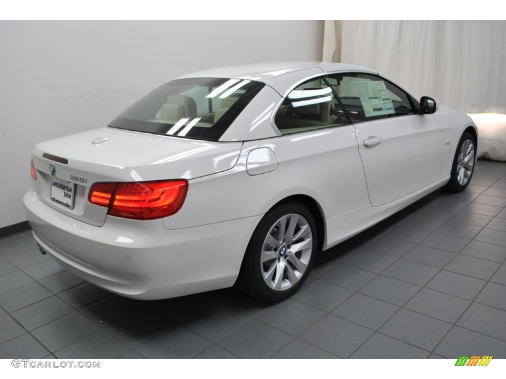2013 3 Series 328i Convertible - Alpine White / Oyster photo #9