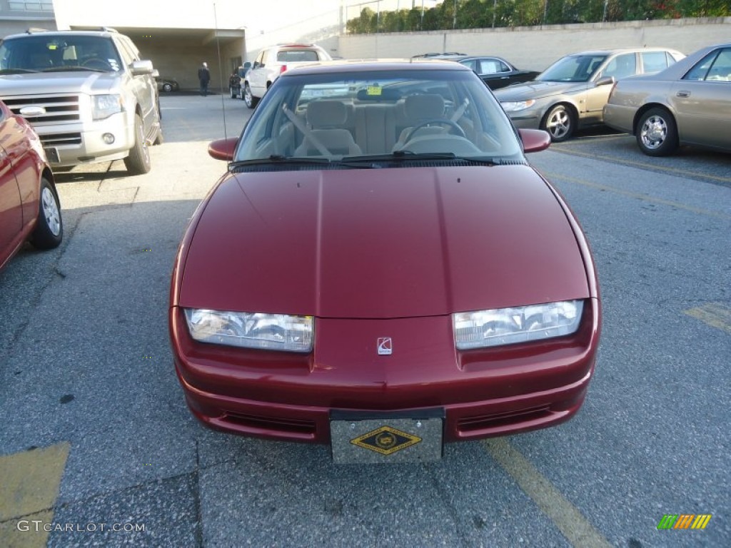 1991 S Series SL2 Sedan - Brilliant Red Metallic / Beige photo #3