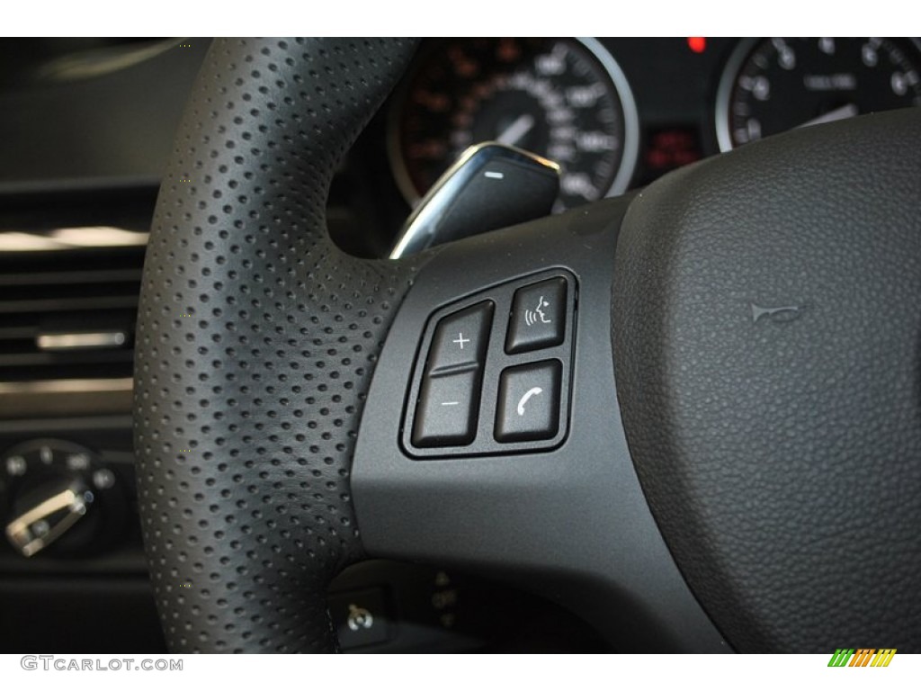 2013 3 Series 335i Convertible - Black Sapphire Metallic / Black photo #23