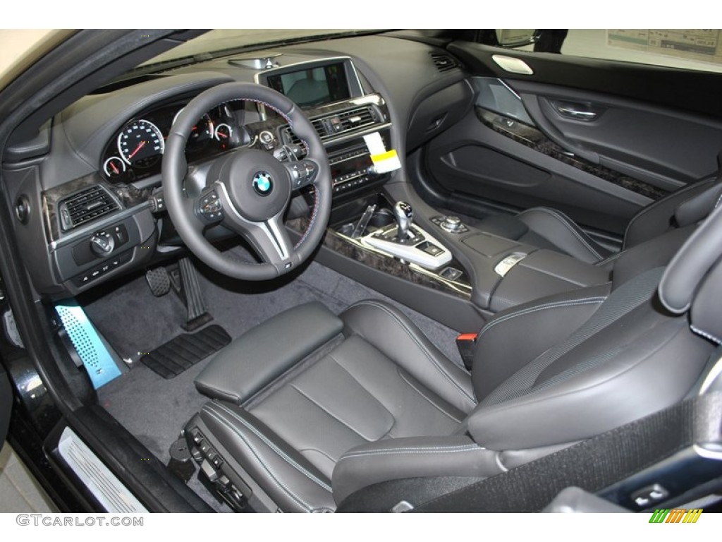 2013 M6 Convertible - Black Sapphire Metallic / Black photo #12