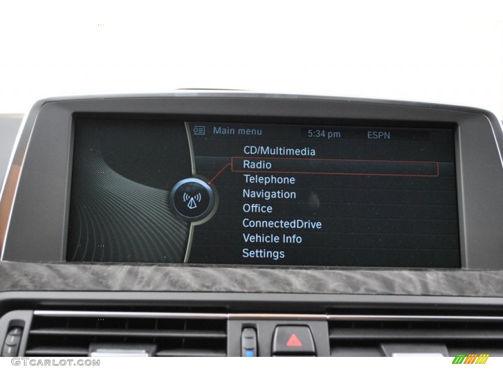 2013 M6 Convertible - Black Sapphire Metallic / Black photo #17