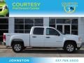 2008 Summit White GMC Sierra 1500 SLE Crew Cab 4x4  photo #1