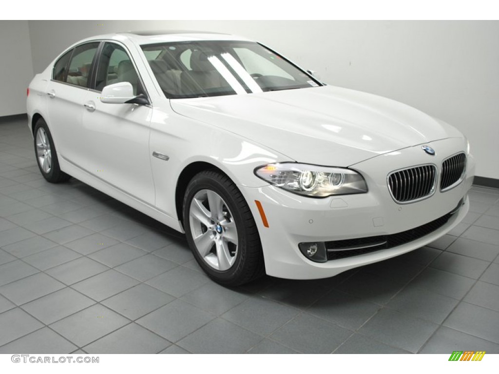 Alpine White 2013 BMW 5 Series 528i Sedan Exterior Photo #73938212