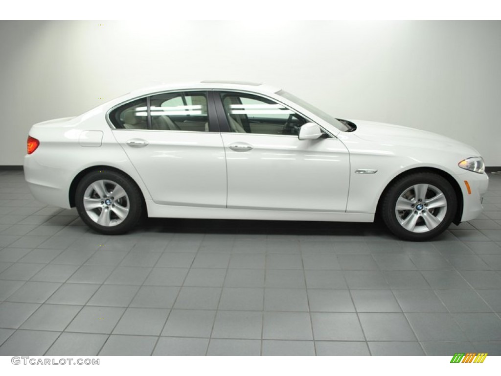 Alpine White 2013 BMW 5 Series 528i Sedan Exterior Photo #73938227
