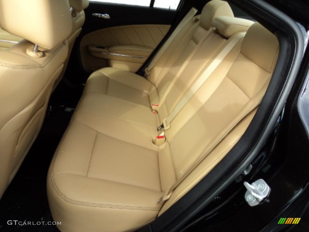 2013 Dodge Charger R/T Plus Rear Seat Photo #73938542