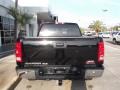 2008 Onyx Black GMC Sierra 1500 SLE Crew Cab  photo #3