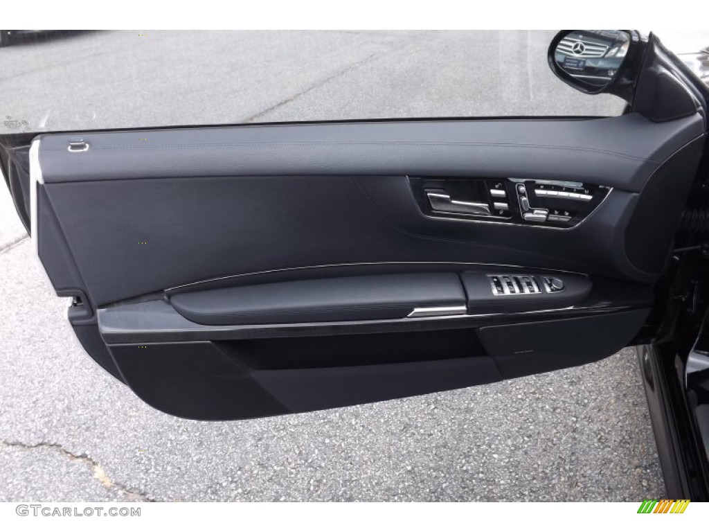 2008 Mercedes-Benz CL 63 AMG Black Door Panel Photo #73938605