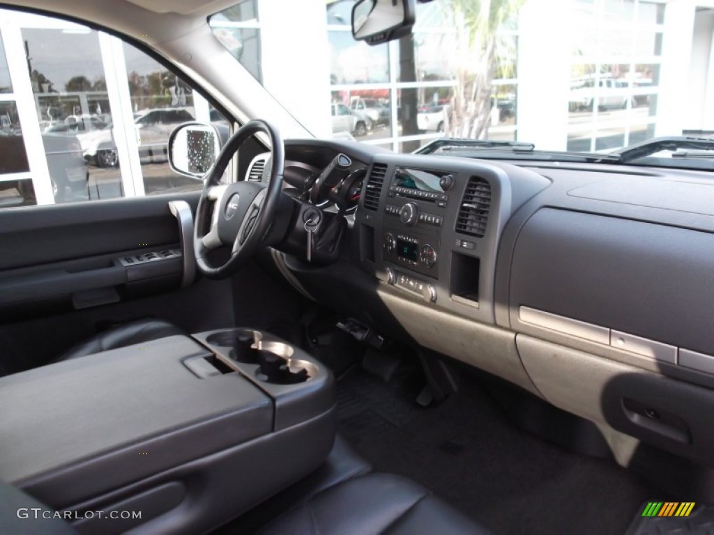 2008 Sierra 1500 SLE Crew Cab - Onyx Black / Ebony photo #6