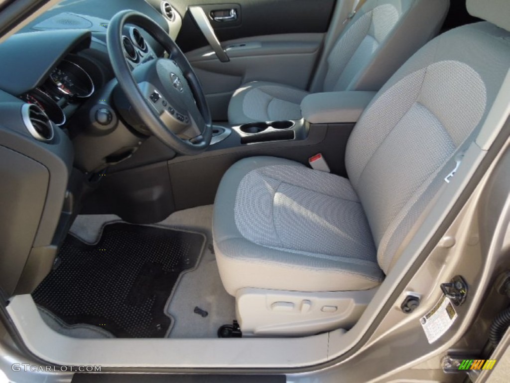 2011 Rogue SV AWD - Frosted Steel Metallic / Gray photo #7