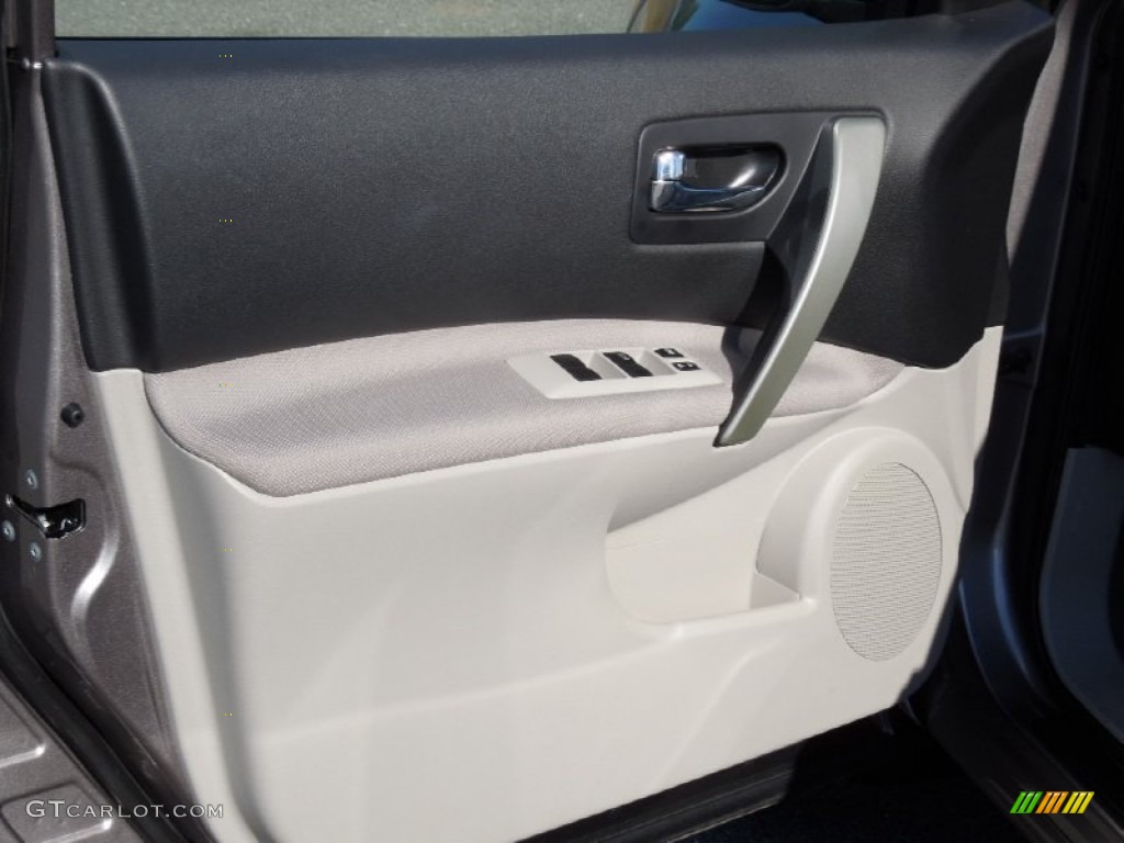 2011 Rogue SV AWD - Frosted Steel Metallic / Gray photo #9
