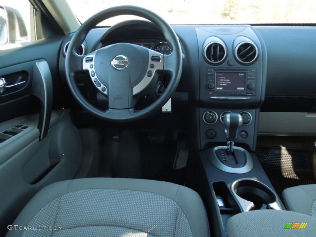 2011 Rogue SV AWD - Frosted Steel Metallic / Gray photo #19