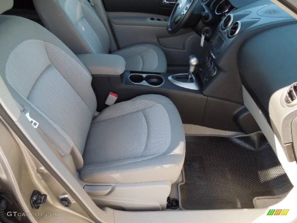 2011 Rogue SV AWD - Frosted Steel Metallic / Gray photo #23
