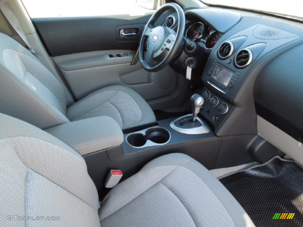2011 Rogue SV AWD - Frosted Steel Metallic / Gray photo #24