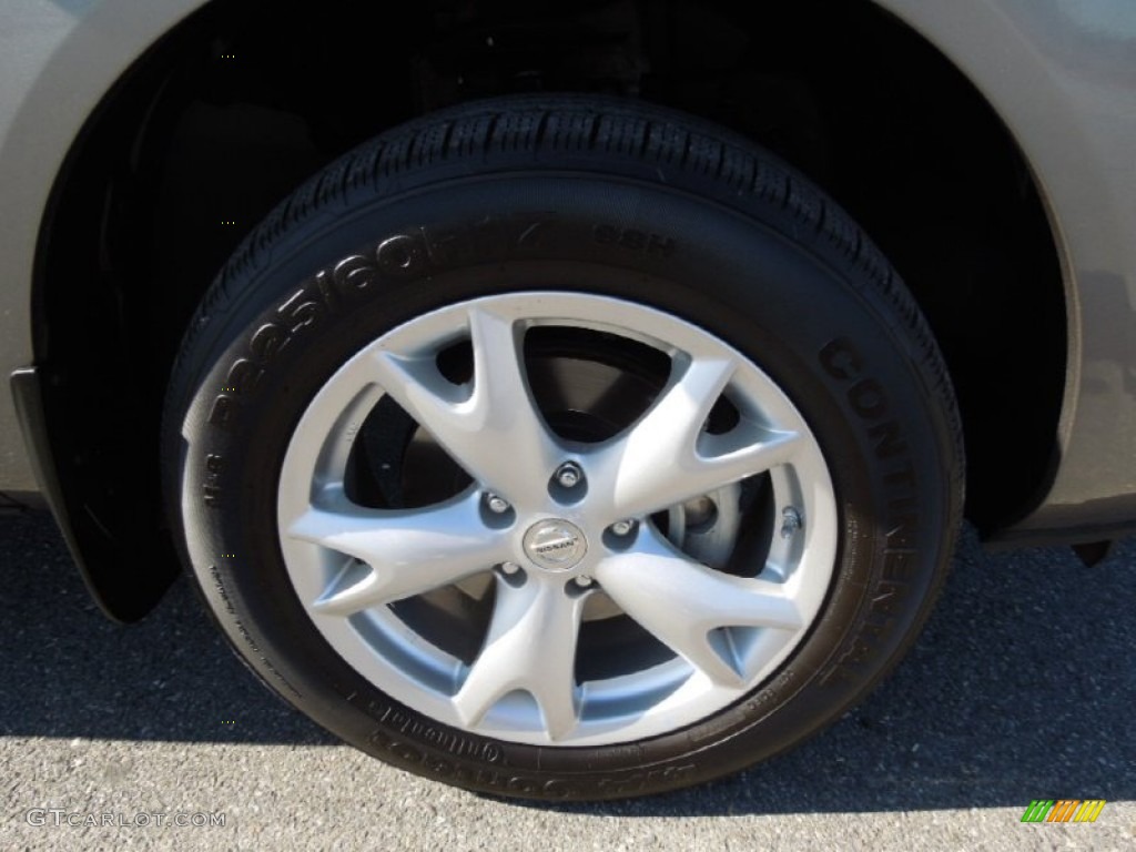2011 Rogue SV AWD - Frosted Steel Metallic / Gray photo #25
