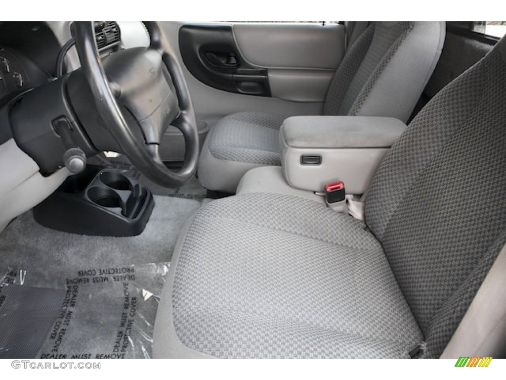 1998 Ranger XLT Regular Cab - Oxford White / Medium Graphite photo #3