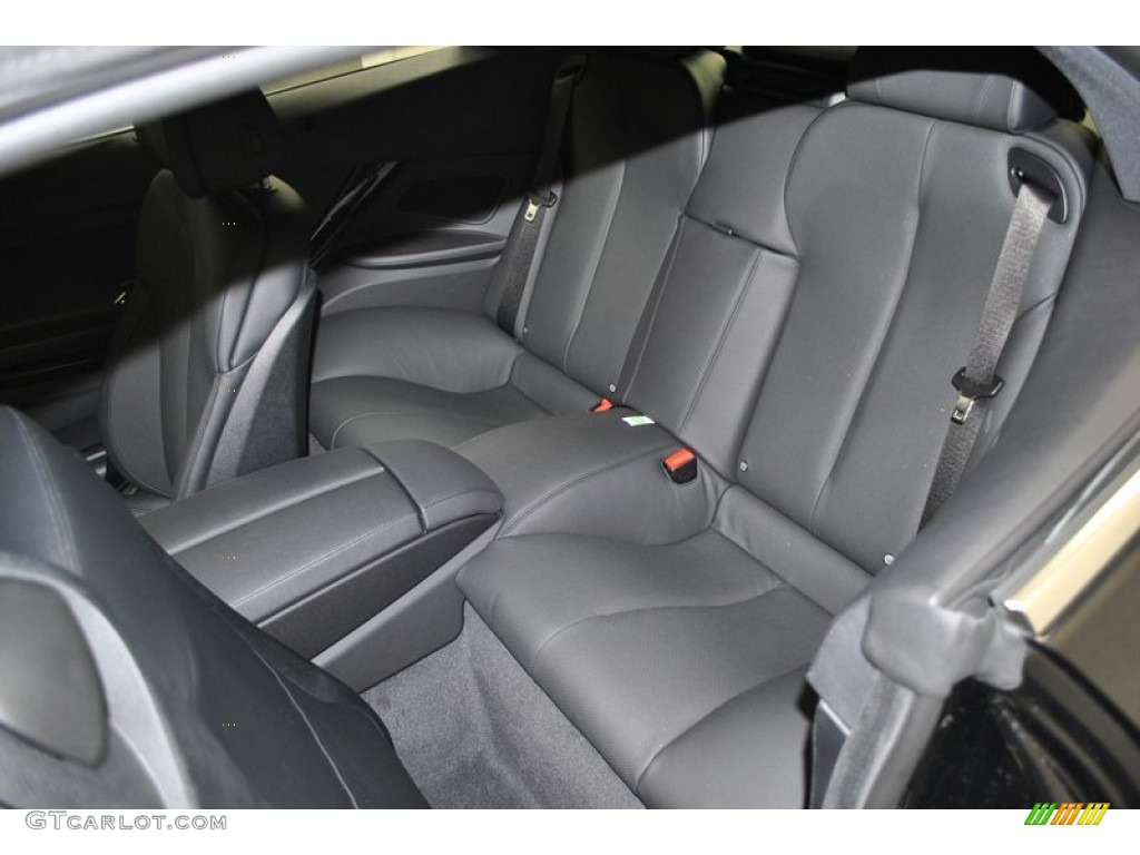 2013 6 Series 640i Convertible - Black Sapphire Metallic / Black photo #13