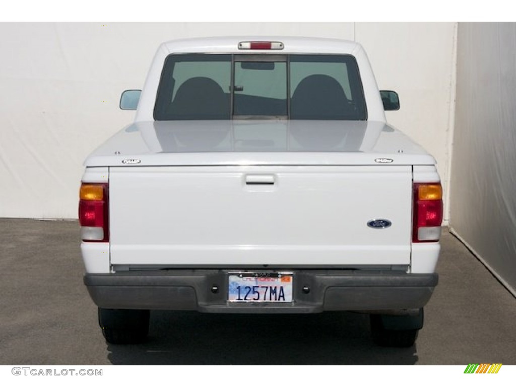 1998 Ranger XLT Regular Cab - Oxford White / Medium Graphite photo #12