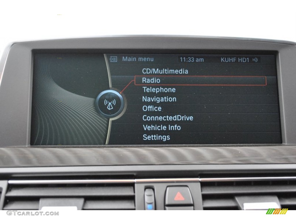 2013 6 Series 640i Convertible - Black Sapphire Metallic / Black photo #17