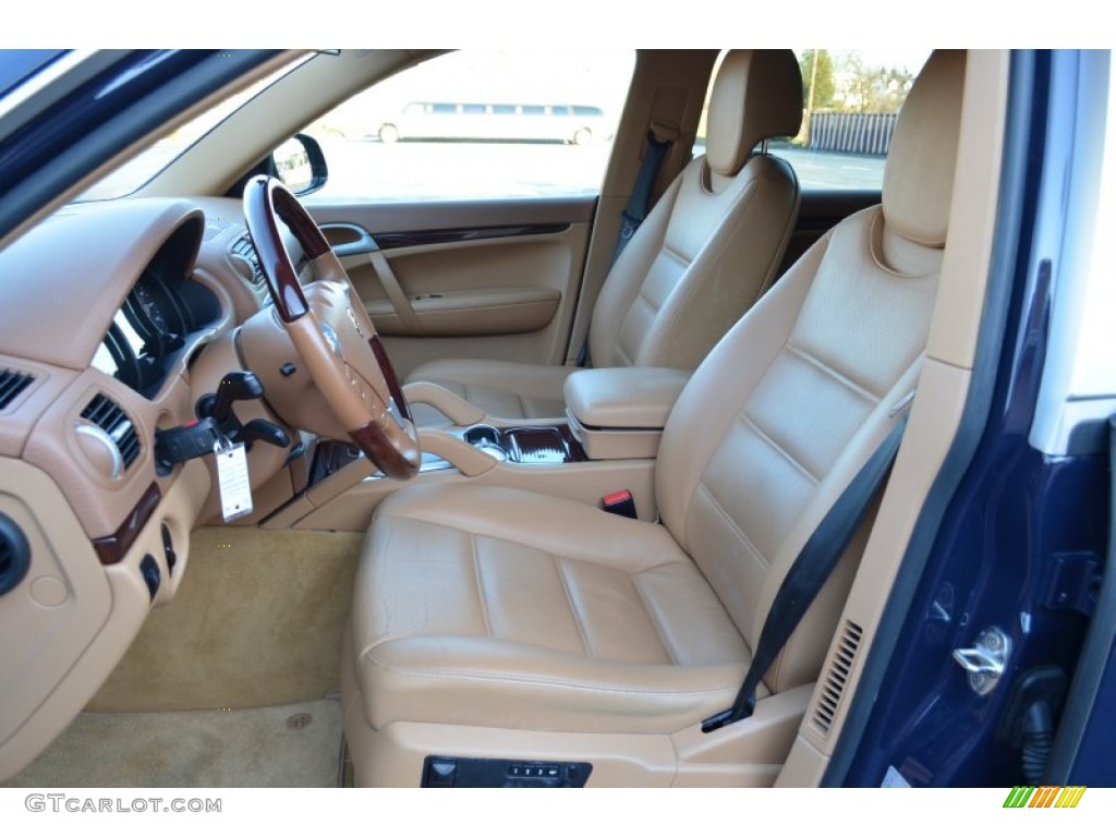 Havanna/Sand Beige Interior 2005 Porsche Cayenne Standard Cayenne Model Photo #73940734