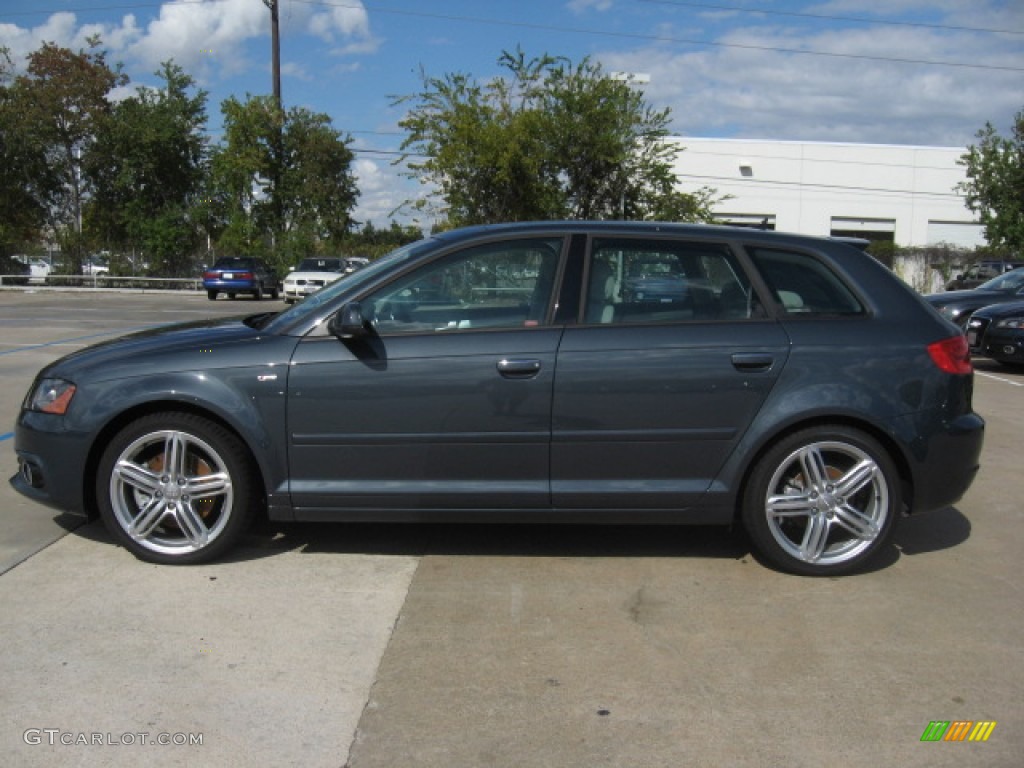 Meteor Gray Pearl Effect 2011 Audi A3 2.0 TFSI quattro Exterior Photo #73940872