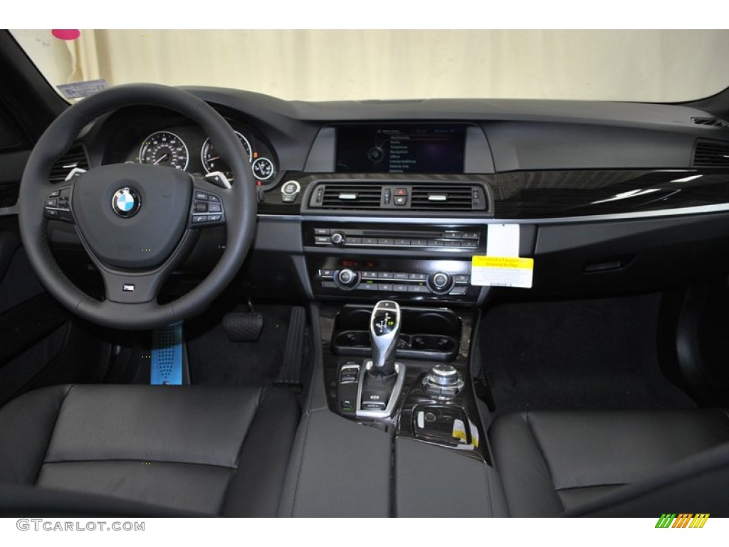 2013 5 Series 535i Sedan - Jet Black / Black photo #4