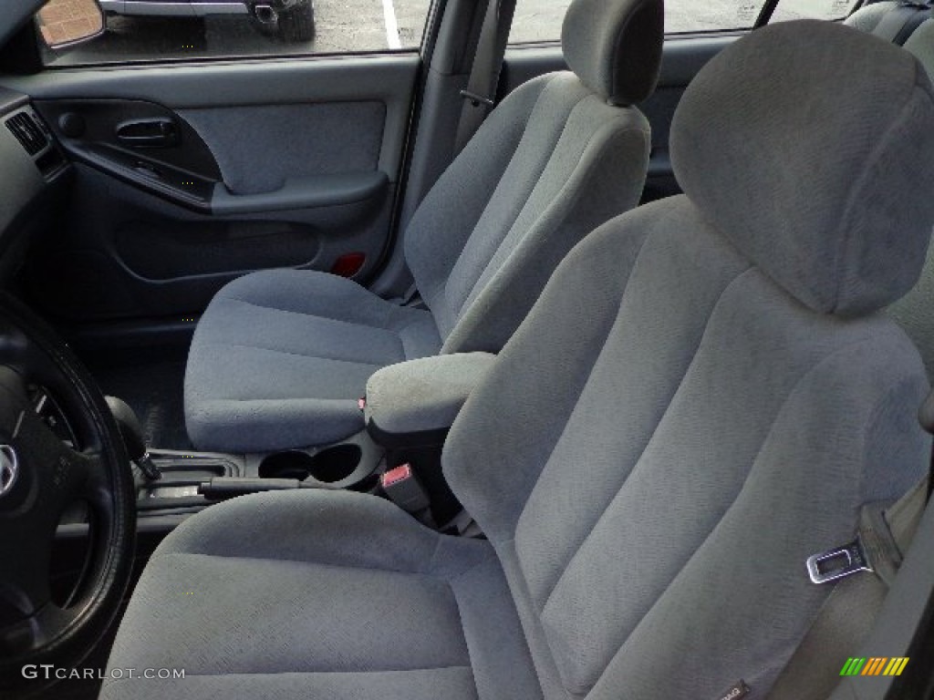 2004 Elantra GLS Sedan - Sterling Silver / Gray photo #4