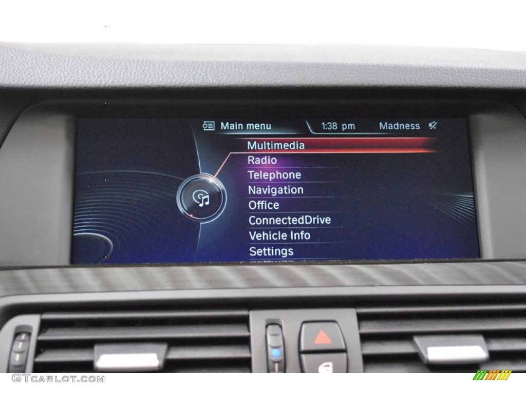 2013 5 Series 535i Sedan - Jet Black / Black photo #16