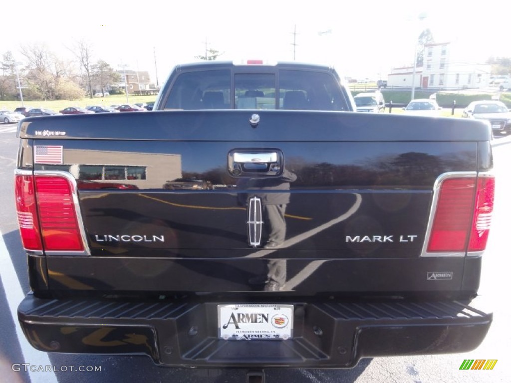 2008 Mark LT SuperCrew 4x4 - Black / Black/Dove Grey Piping photo #7