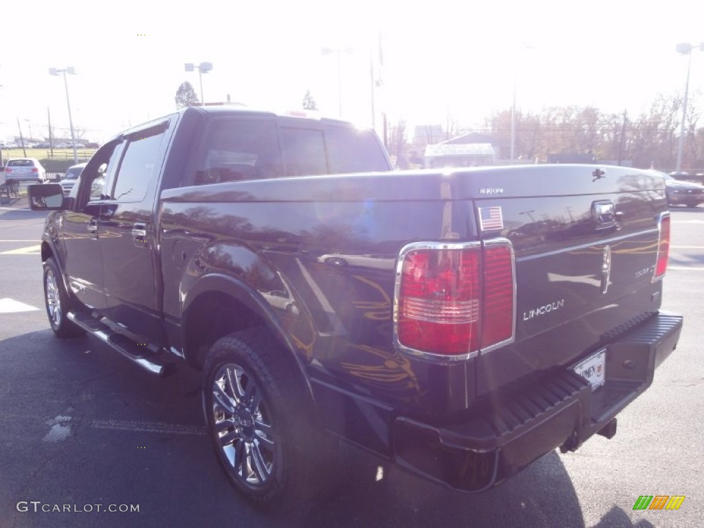 2008 Mark LT SuperCrew 4x4 - Black / Black/Dove Grey Piping photo #8
