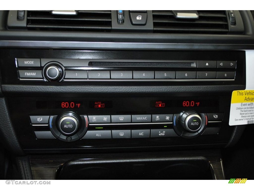 2013 5 Series 535i Sedan - Jet Black / Black photo #17