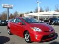 Barcelona Red Metallic - Prius 3rd Gen Two Hybrid Photo No. 1