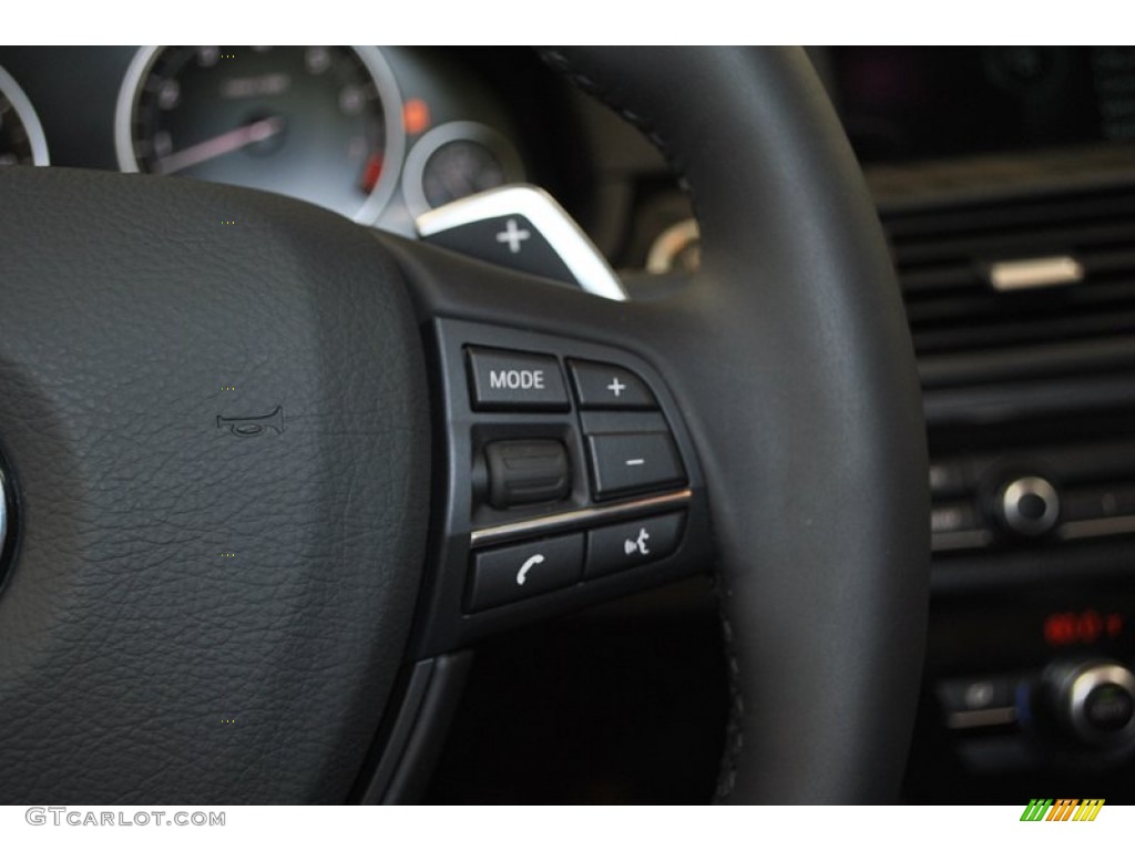 2013 5 Series 535i Sedan - Jet Black / Black photo #22
