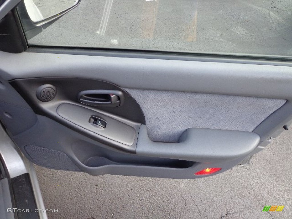 2004 Elantra GLS Sedan - Sterling Silver / Gray photo #14