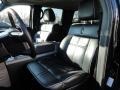 2008 Lincoln Mark LT Black/Dove Grey Piping Interior Front Seat Photo