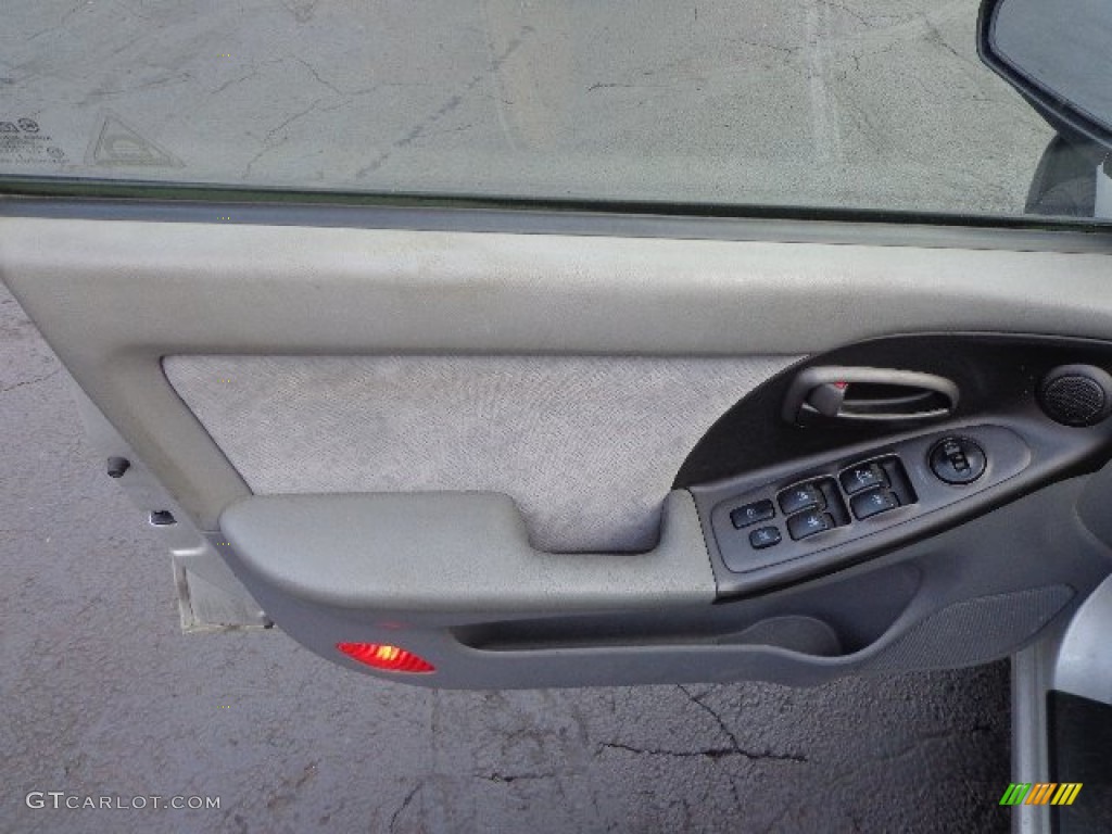 2004 Elantra GLS Sedan - Sterling Silver / Gray photo #17