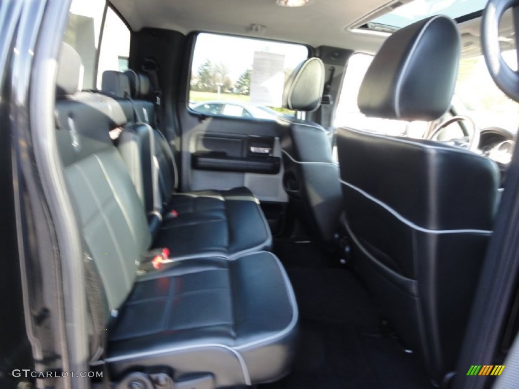 2008 Mark LT SuperCrew 4x4 - Black / Black/Dove Grey Piping photo #18