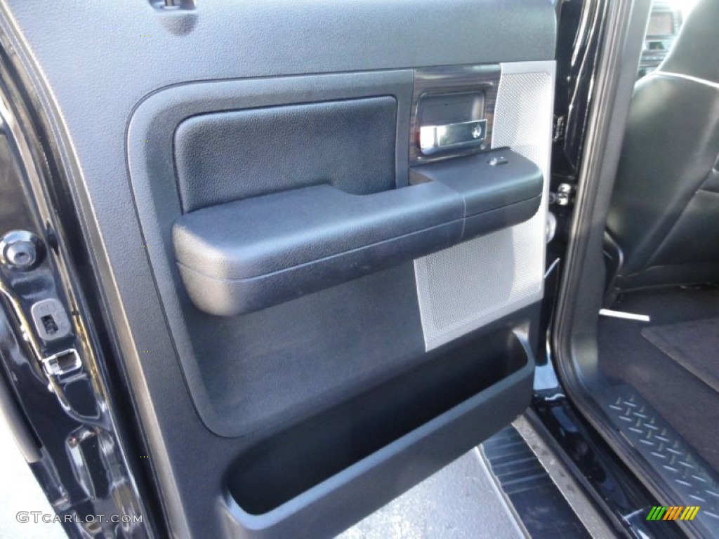 2008 Mark LT SuperCrew 4x4 - Black / Black/Dove Grey Piping photo #22