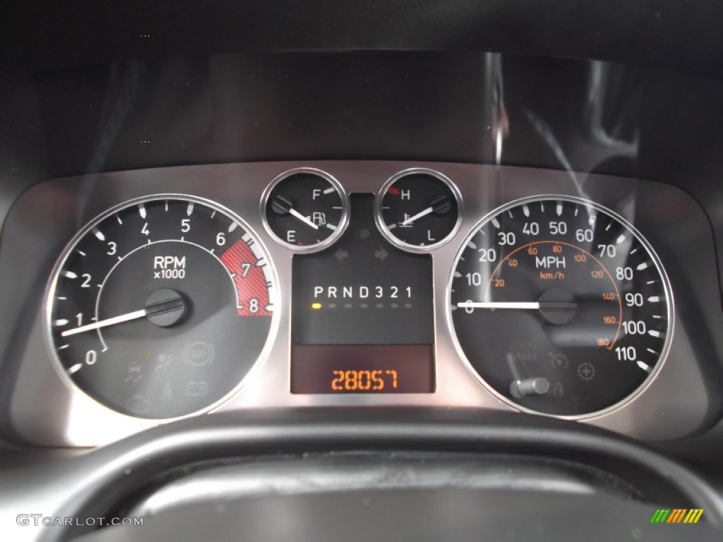 2010 Hummer H3 Standard H3 Model Gauges Photo #73942021