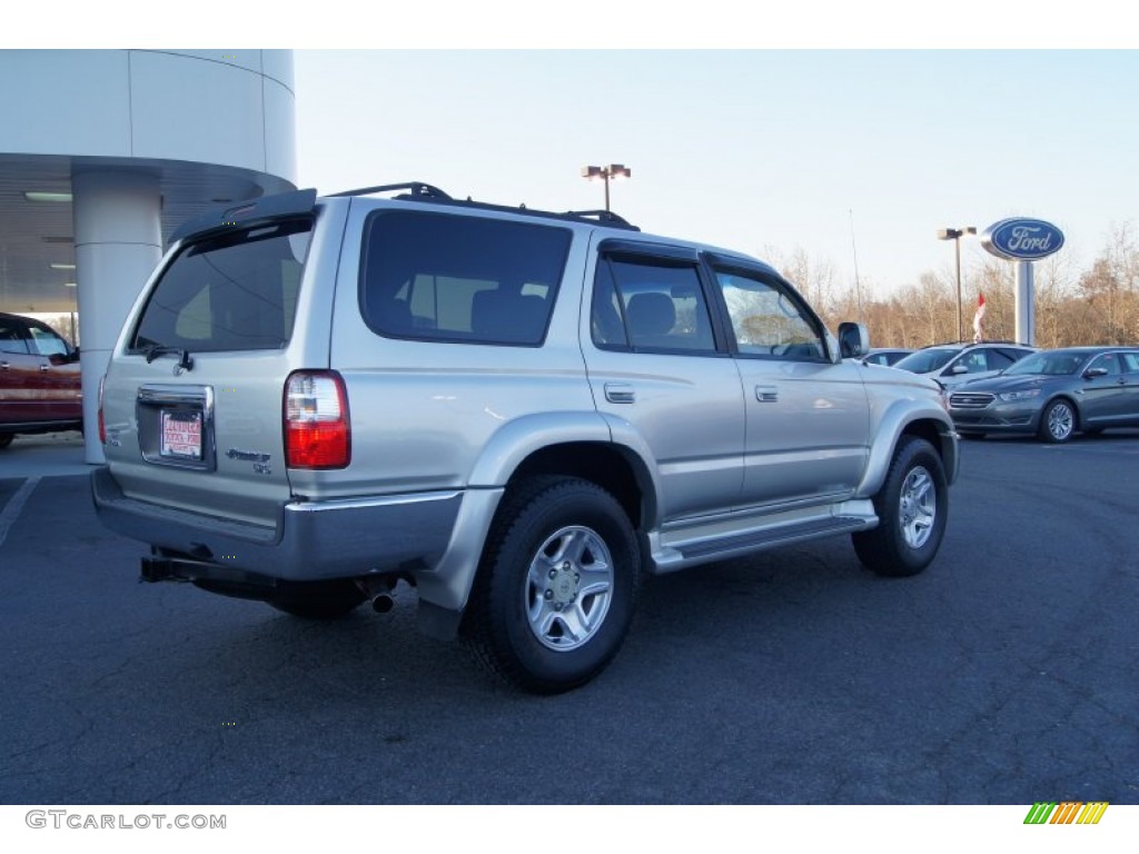 2002 4Runner SR5 - Millennium Silver Metallic / Gray photo #3