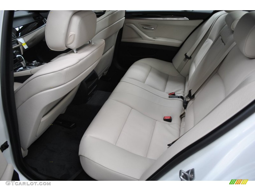 2013 BMW 5 Series 535i Sedan Rear Seat Photo #73942530