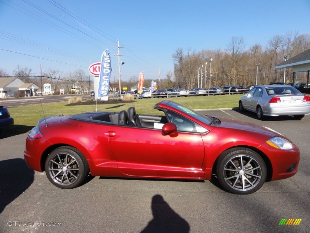 Sunset Pearlescent 2011 Mitsubishi Eclipse Spyder GS Sport Exterior Photo #73943885