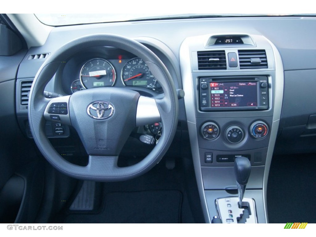 2013 Corolla S - Magnetic Gray Metallic / Dark Charcoal photo #20