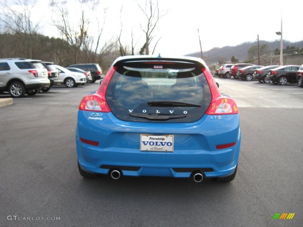 2013 C30 T5 Polestar Limited Edition - Polestar Rebel Blue / R-Design Off Black/Calcite photo #8