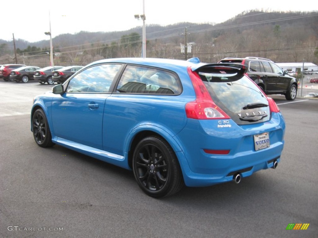 2013 C30 T5 Polestar Limited Edition - Polestar Rebel Blue / R-Design Off Black/Calcite photo #9