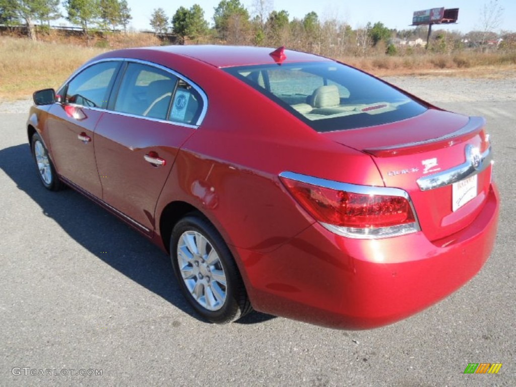 2013 LaCrosse FWD - Crystal Red Tintcoat / Cashmere photo #4