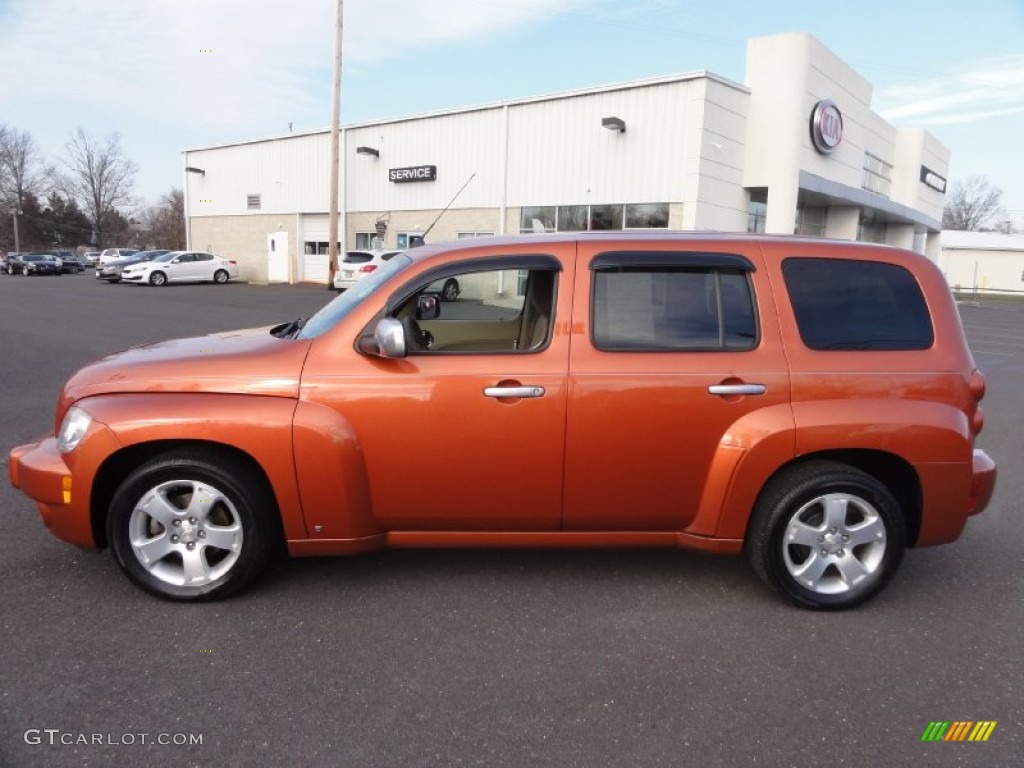 2006 HHR LT - Sunburst Orange II Metallic / Cashmere Beige photo #9