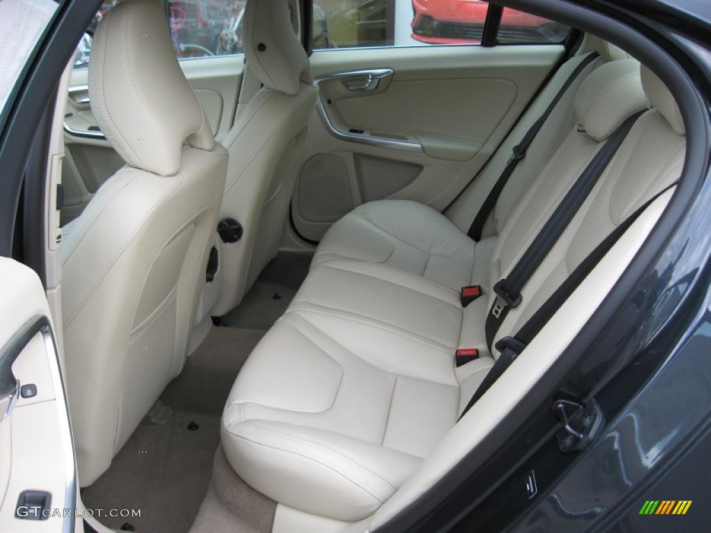 2013 Volvo S60 T6 AWD Rear Seat Photo #73946156